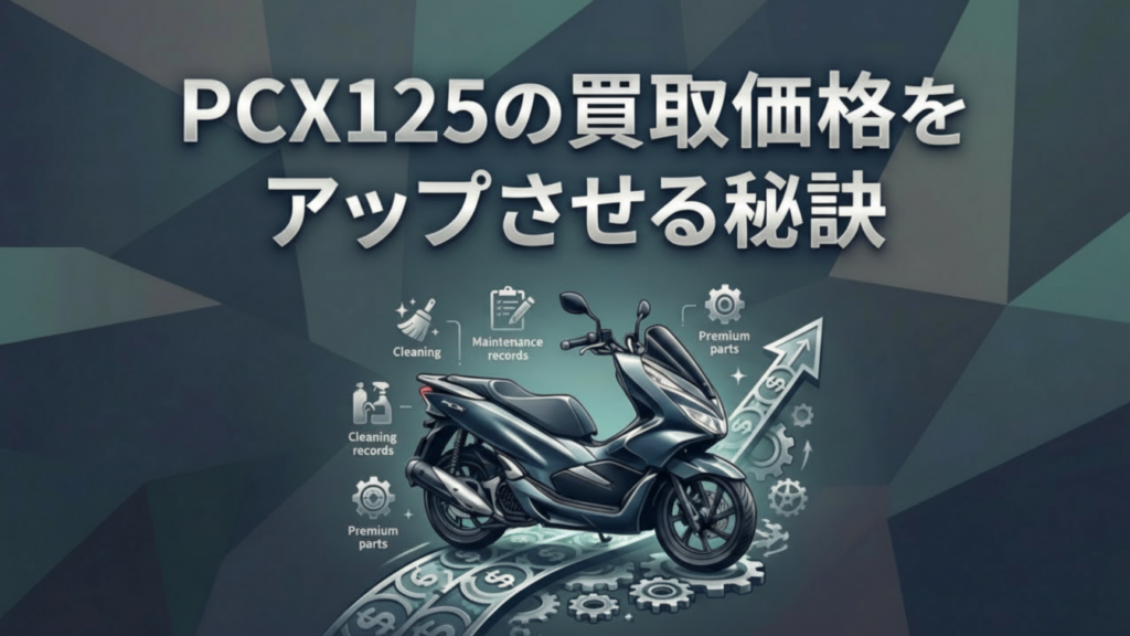 PCX125の買取相場は？モデル別の価格や高額査定のコツも紹介