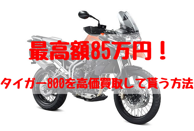 タイガー800,買取