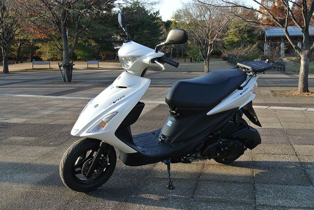 再出品】スズキV125G 便利な大容量BOX付 早い者勝ち Yahoo 