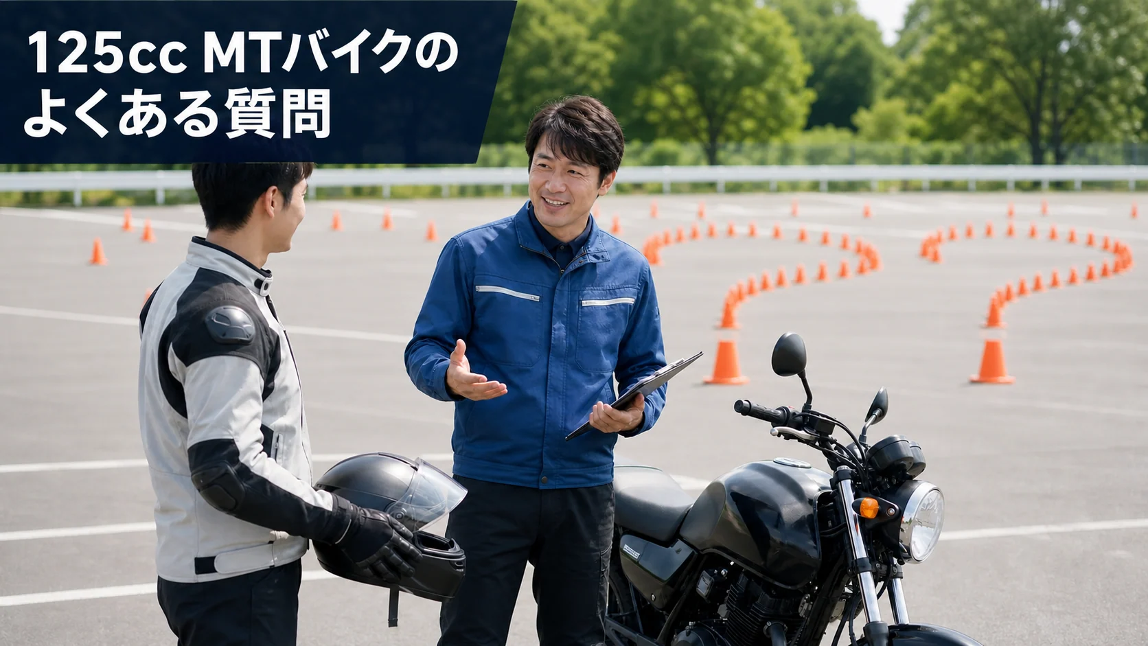 125cc MTバイクの疑問を解決するイメージ