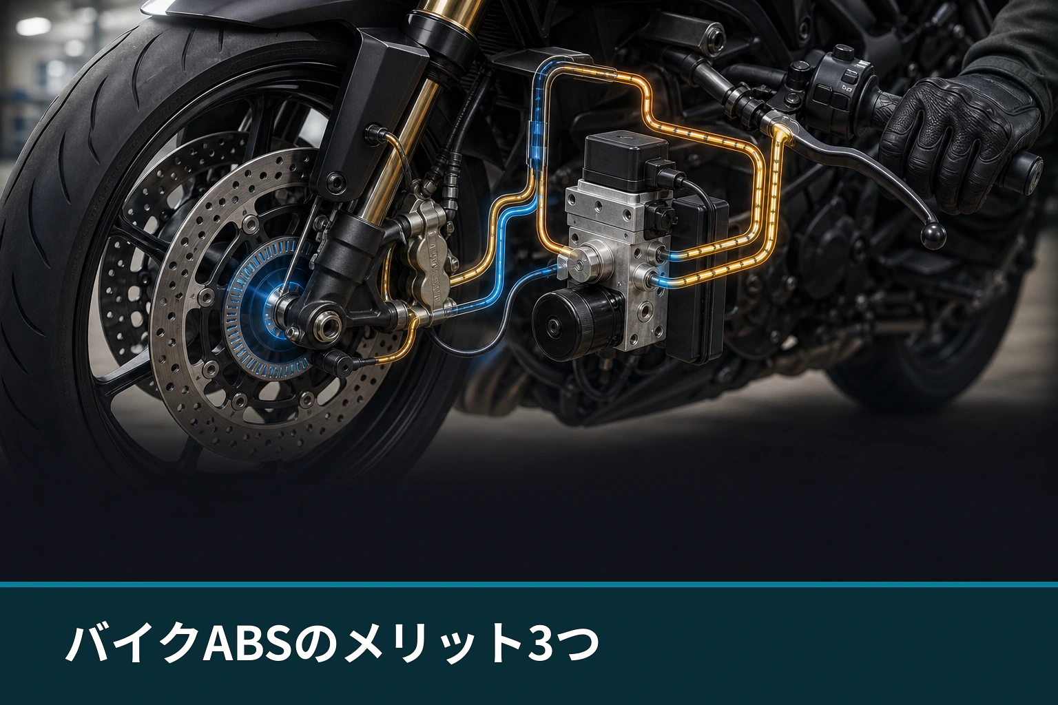 バイクABSのメリット3つ
