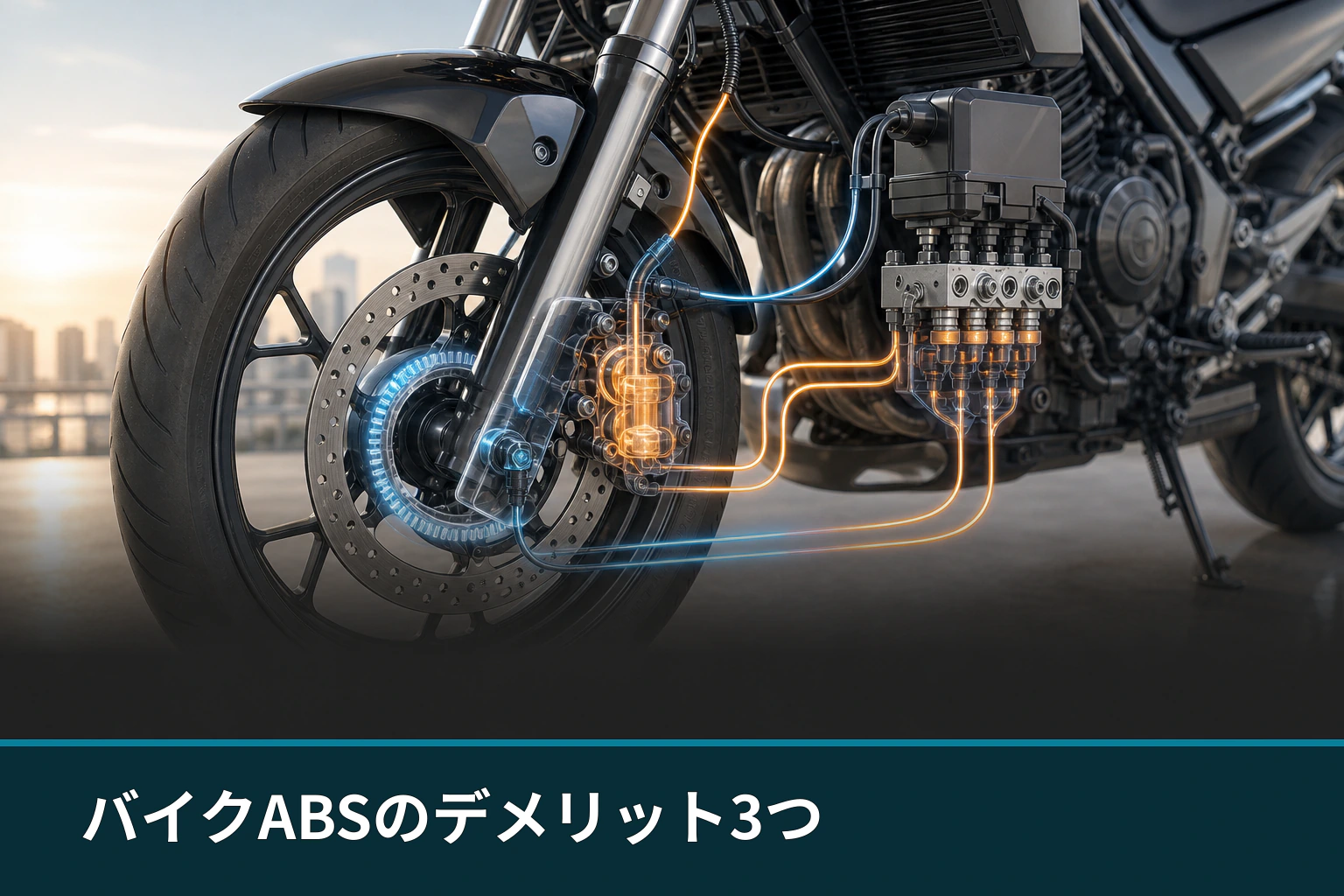 バイクABSのデメリット3つ