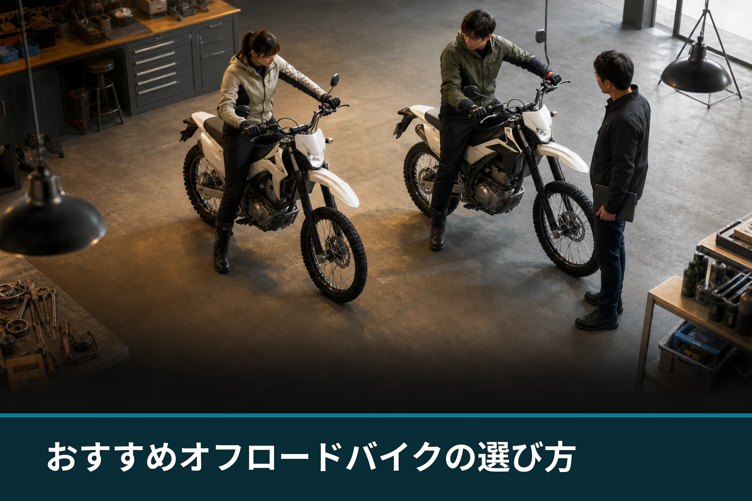 おすすめオフロードバイクの選び方