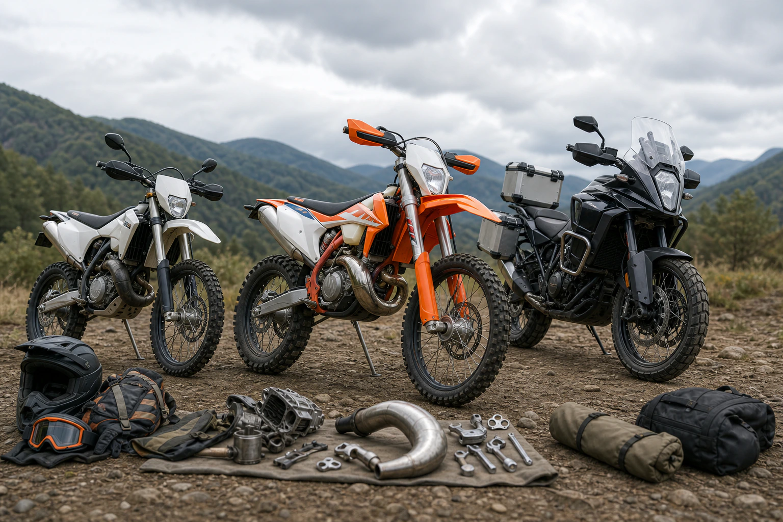競技専用オフロードバイク：2026 KTM 250 XC-W