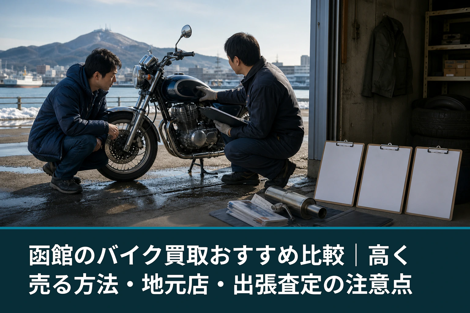 函館のバイク買取おすすめ比較|高く売る方法・地元店・出張査定の注意点