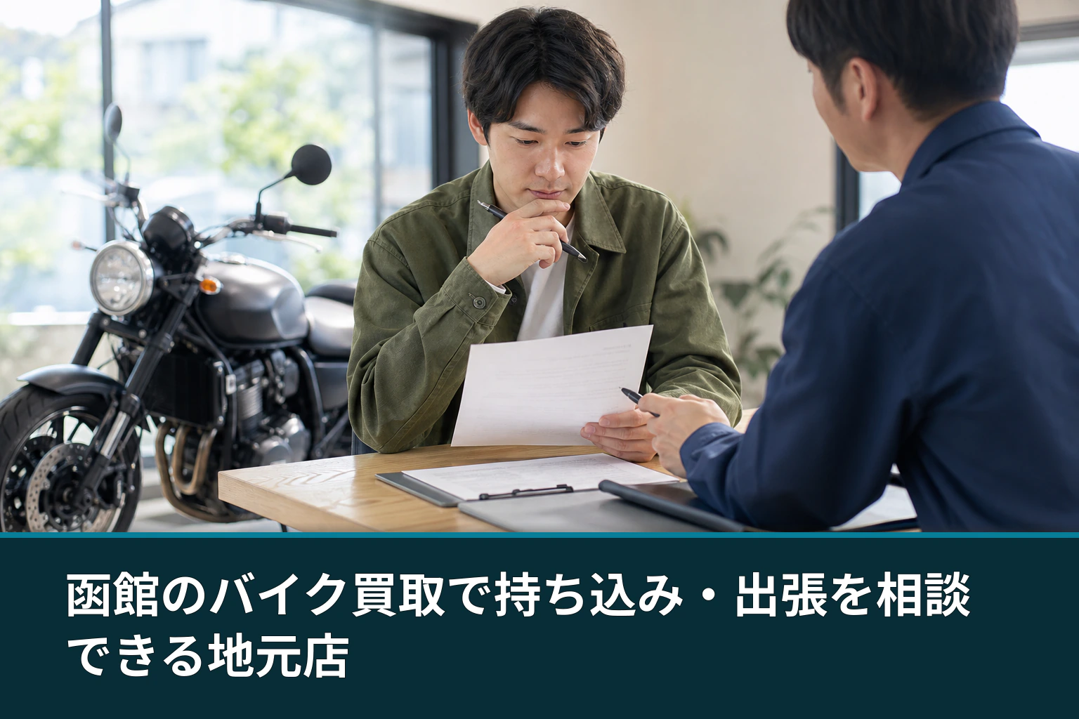 函館のバイク買取で持ち込み・出張を相談できる地元店