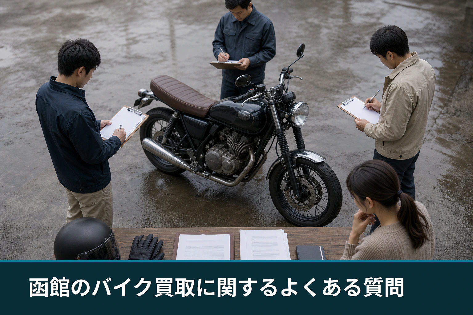 函館のバイク買取に関するよくある質問