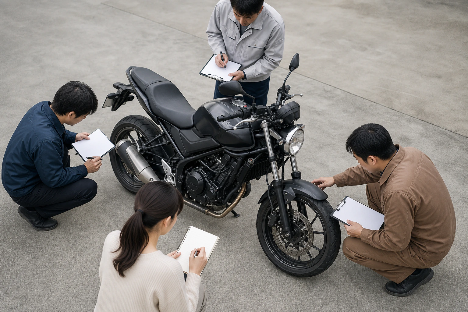 函館のバイク買取査定は見積もりだけでもよいですか