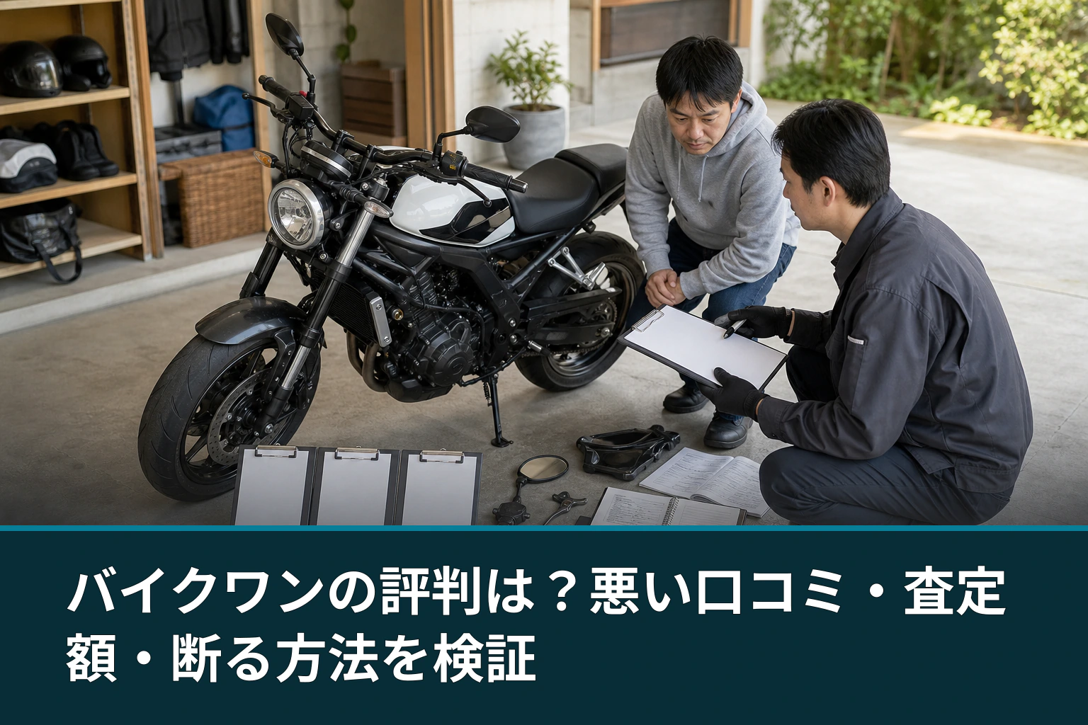 バイクワンの評判は？悪い口コミ・査定額・断る方法を検証