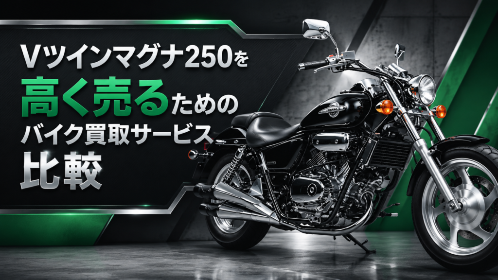 Vツインマグナ250買取価格相場と高額査定の方法|年式・走行距離 Vツインマグナ250買取価格相場と高額査定の方法|年式・走行距離