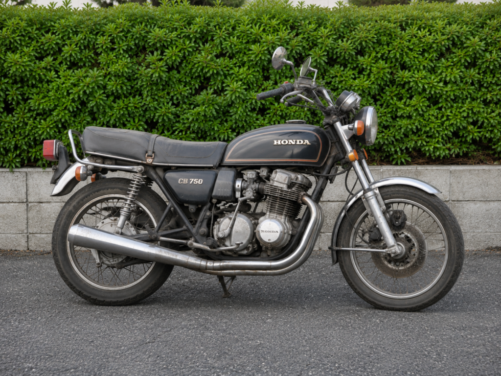 長期間放置された不動バイクの査定