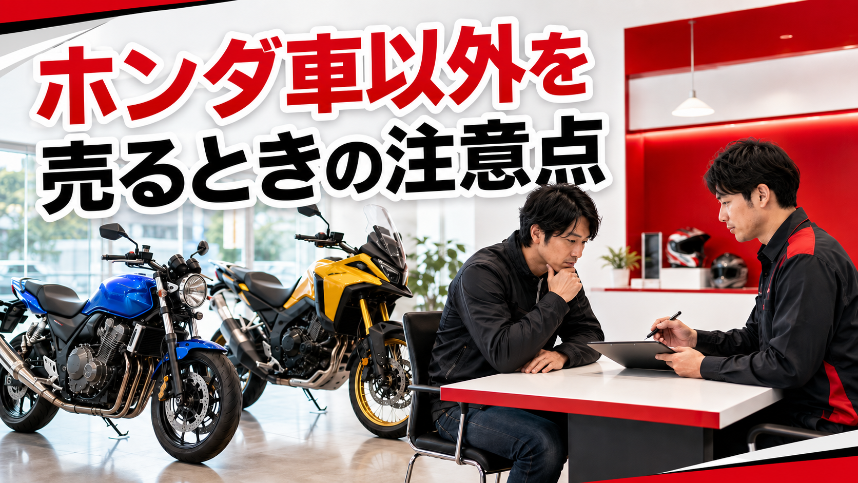 ホンダ車以外を売るときの注意点