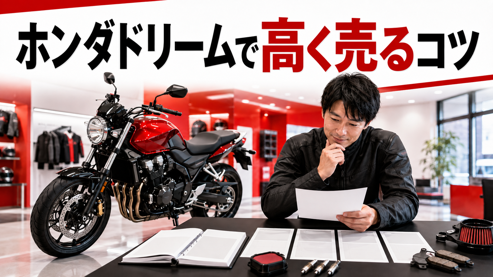 ホンダドリームで高く売るコツ