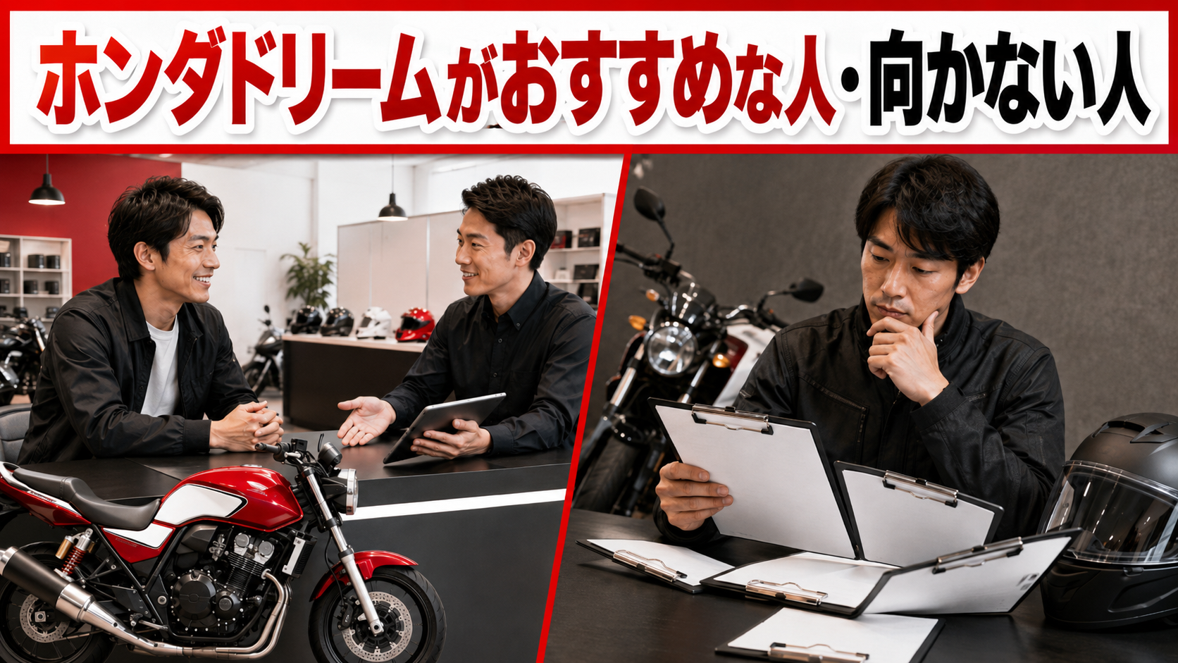 ホンダドリームがおすすめな人・向かない人
