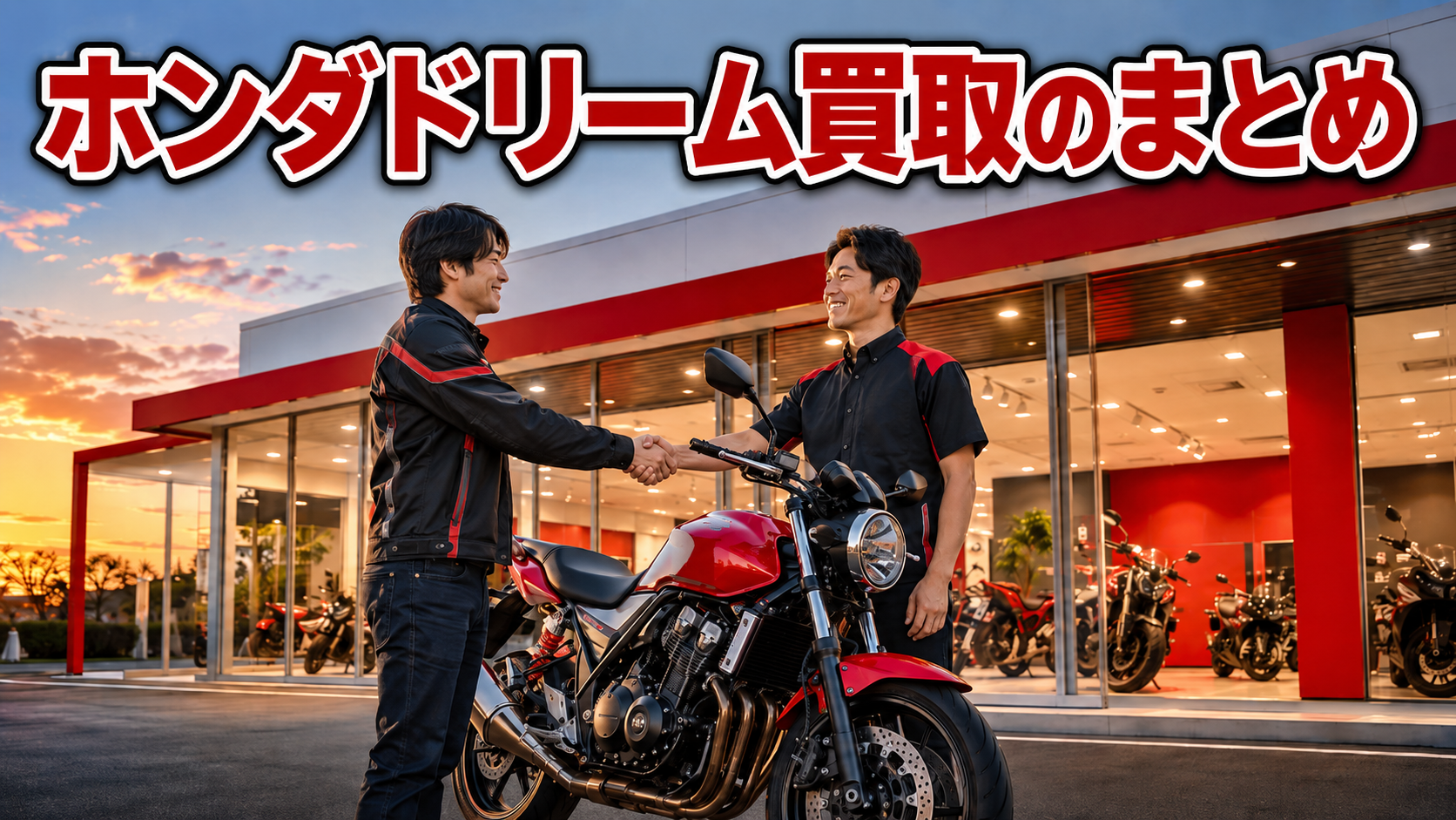 ホンダドリーム買取のまとめ