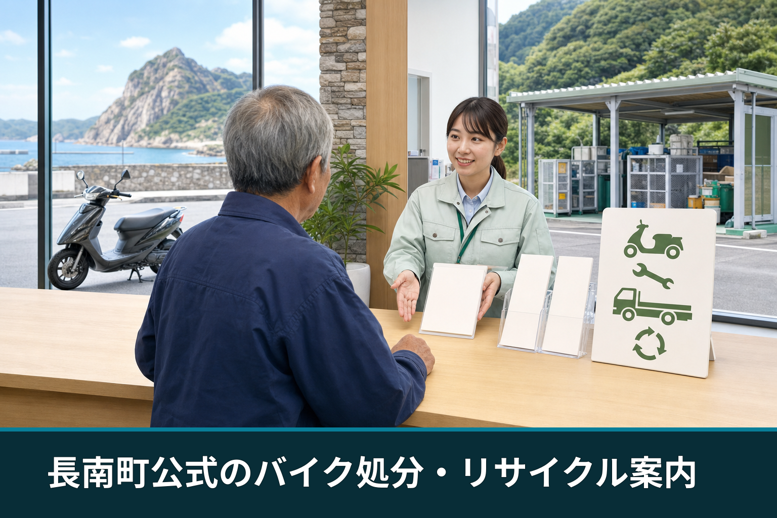 長南町公式のバイク処分・リサイクル案内