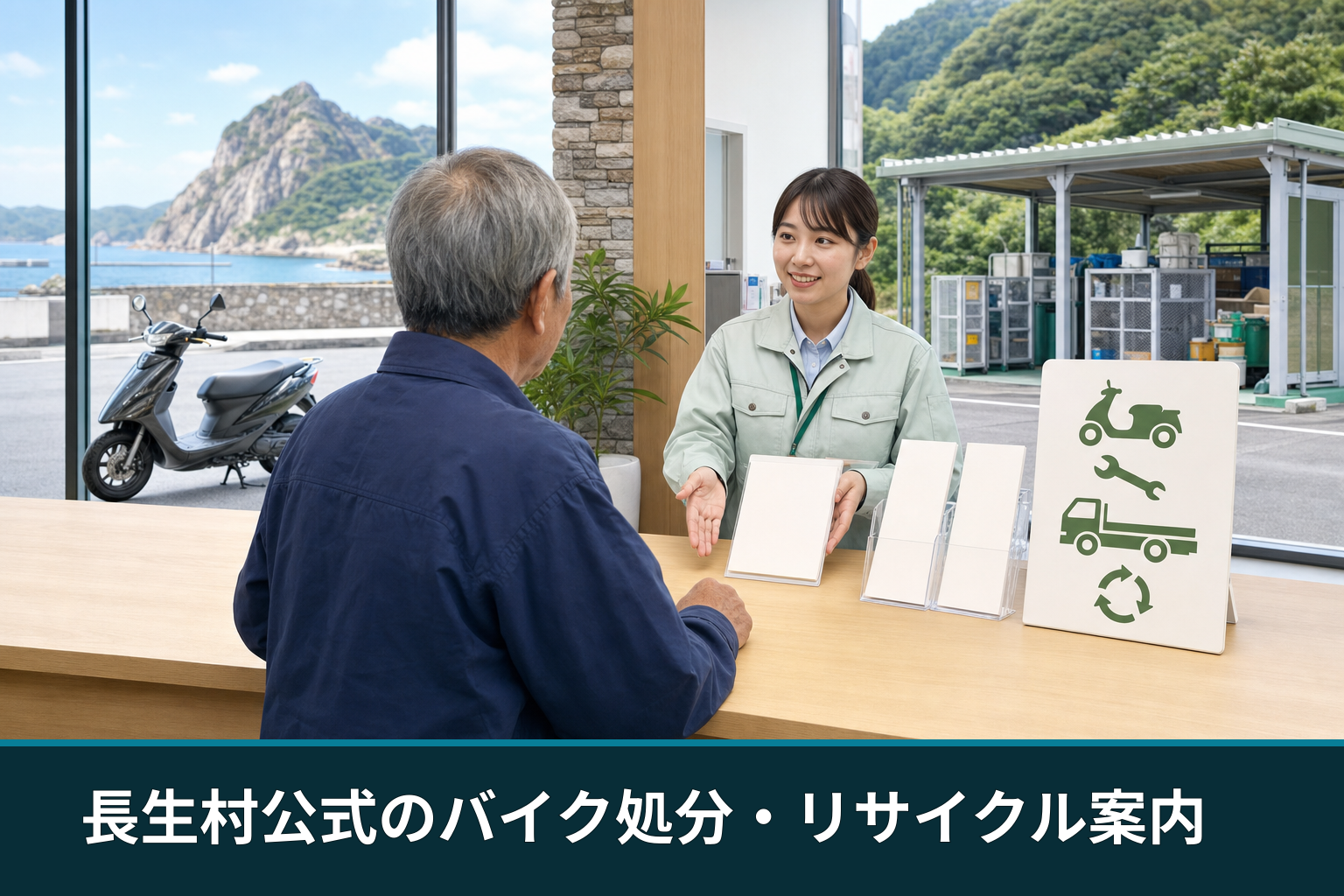 長生村公式のバイク処分・リサイクル案内