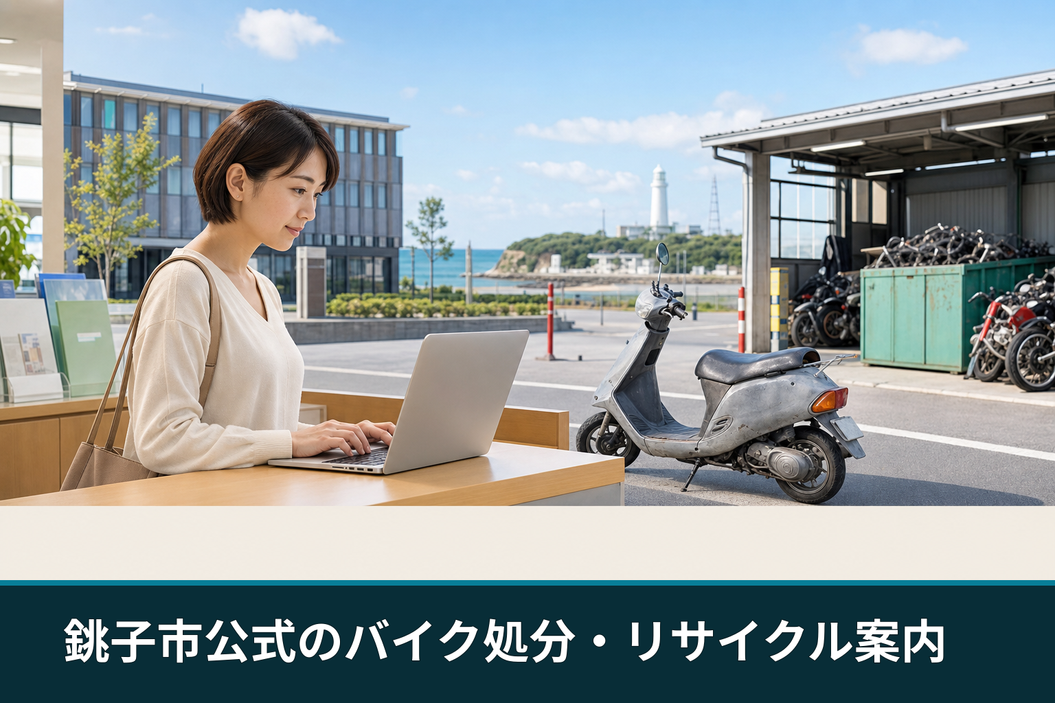 銚子市公式のバイク処分・リサイクル案内