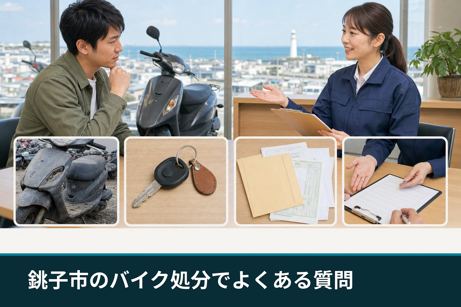 銚子市のバイク処分でよくある質問