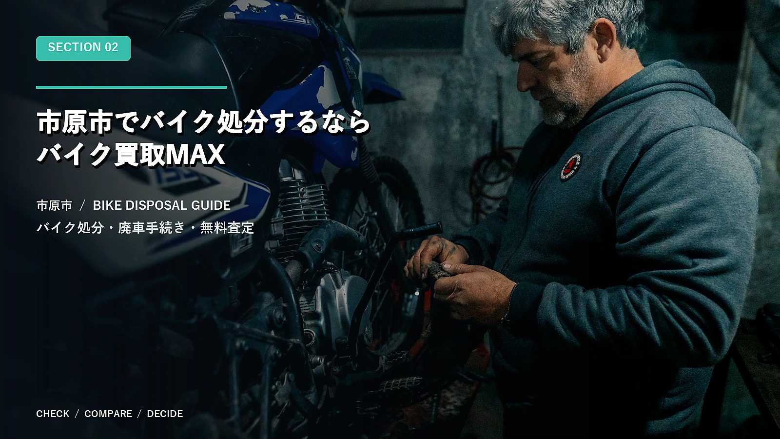 市原市でバイク処分するならバイク買取MAX