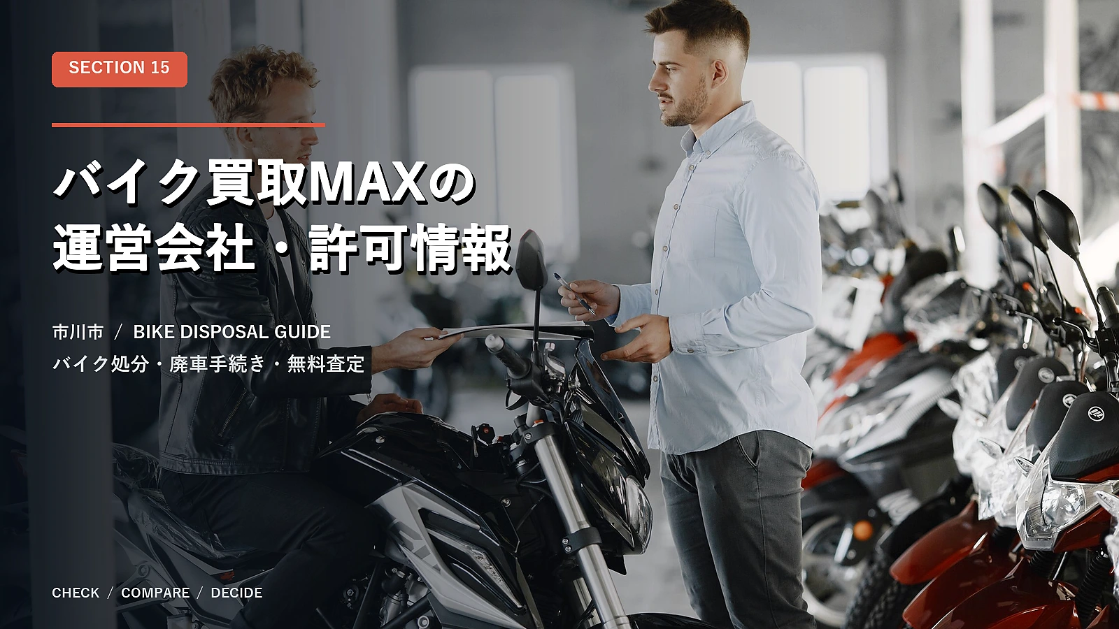 バイク買取MAXの運営会社・許可情報