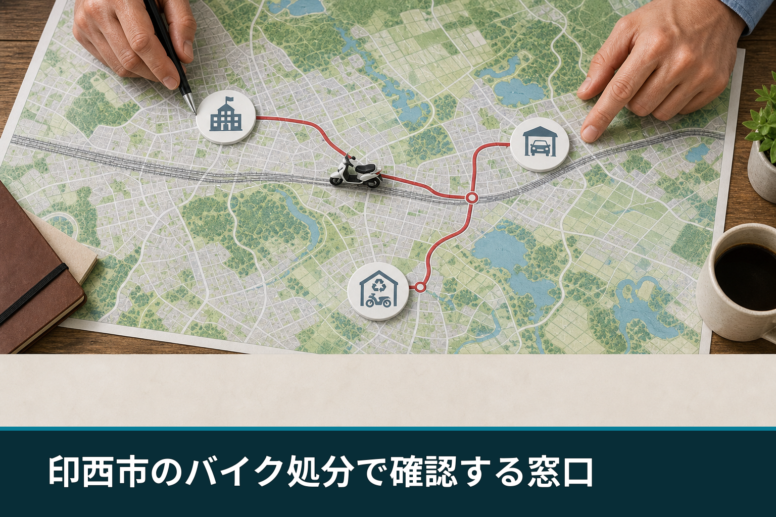 印西市のバイク処分で確認する窓口