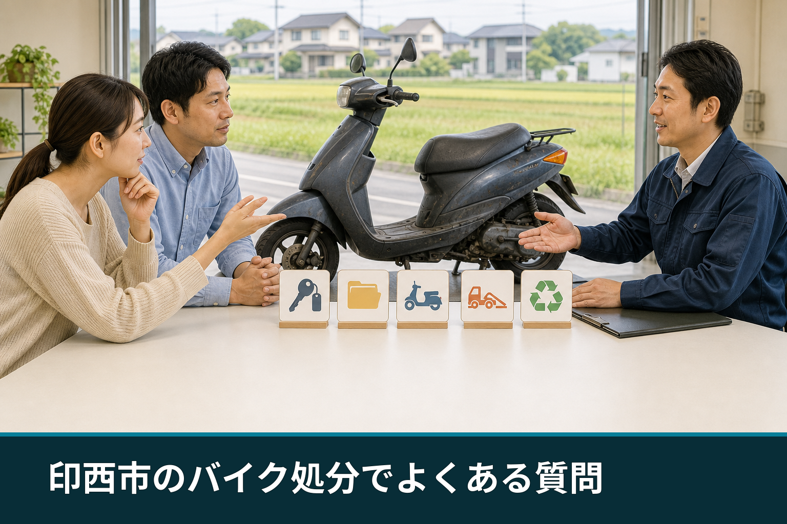 印西市のバイク処分でよくある質問