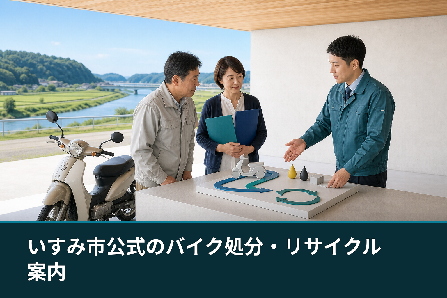 いすみ市公式のバイク処分・リサイクル案内