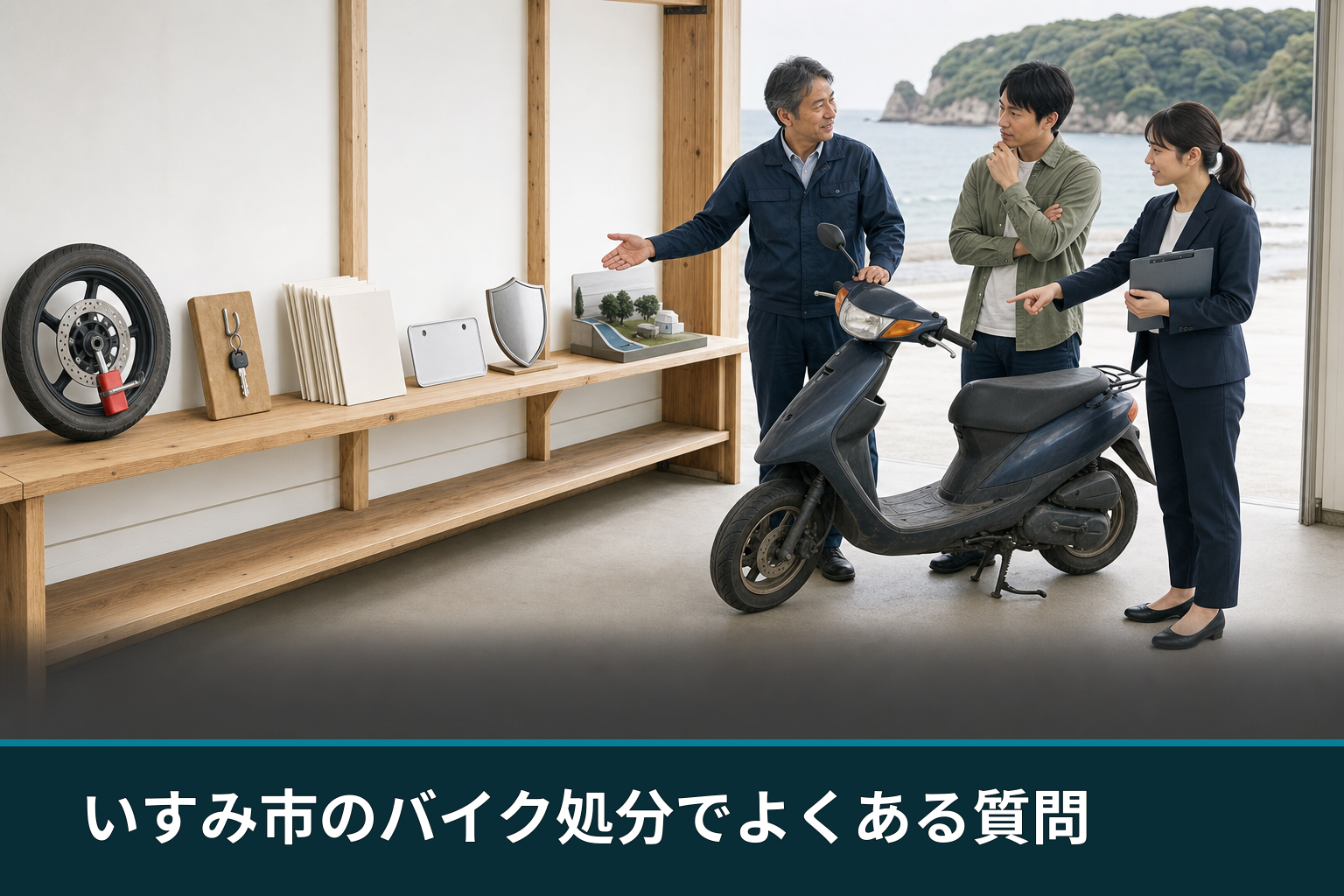 いすみ市のバイク処分でよくある質問