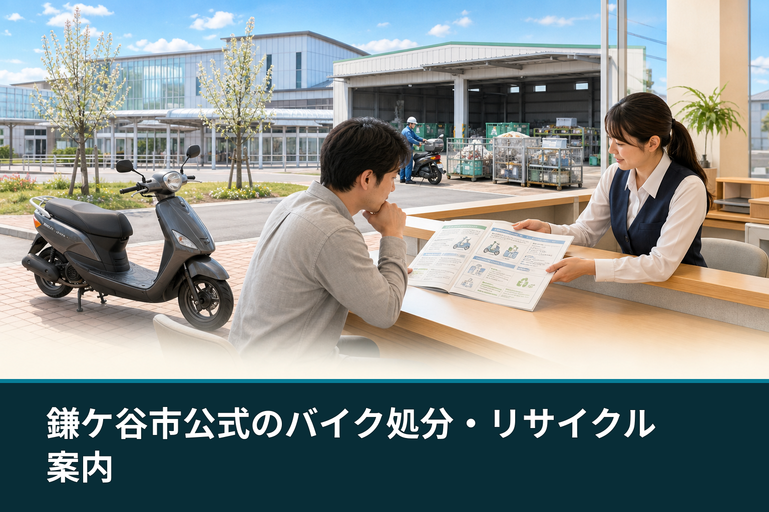 鎌ケ谷市公式のバイク処分・リサイクル案内
