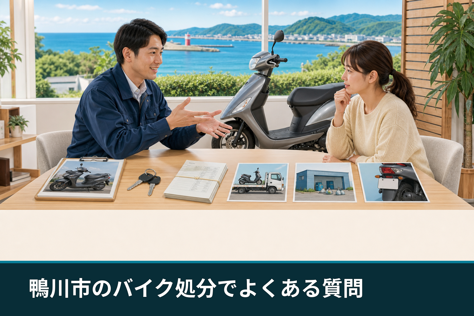 鴨川市のバイク処分でよくある質問