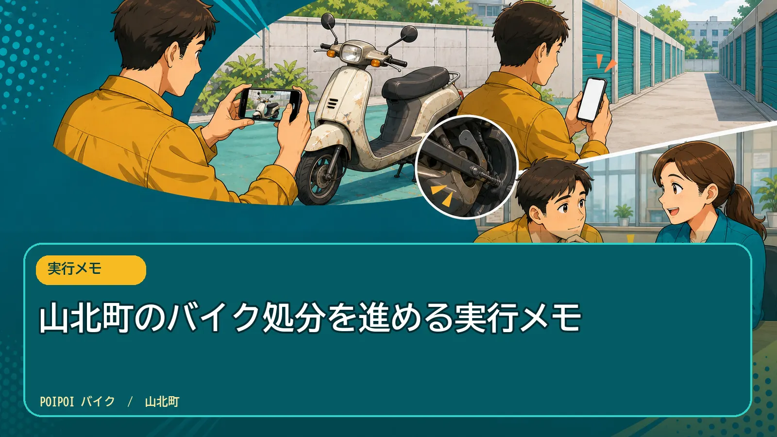 山北町のバイク処分を進める実行メモ