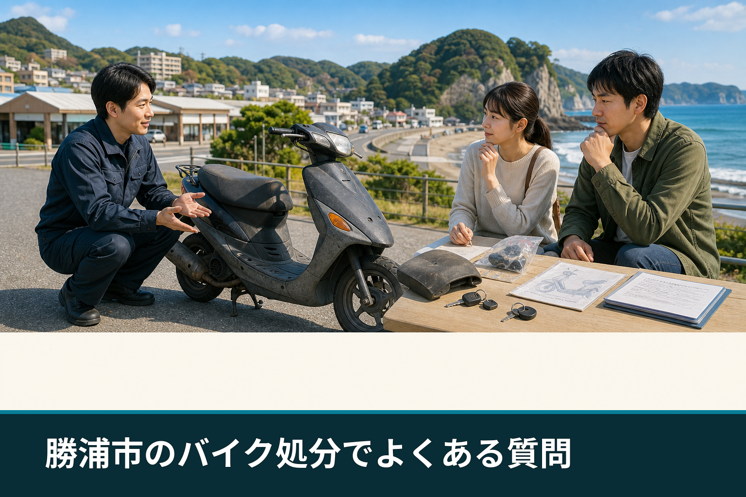 勝浦市のバイク処分でよくある質問