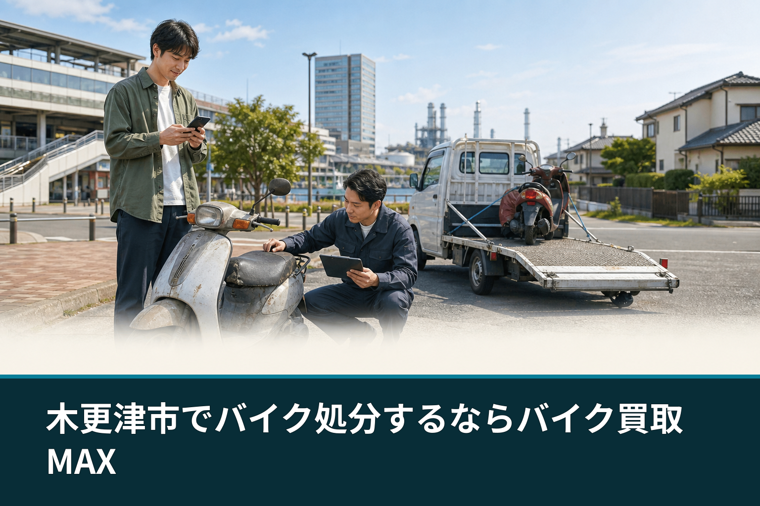 木更津市でバイク処分するならバイク買取MAX