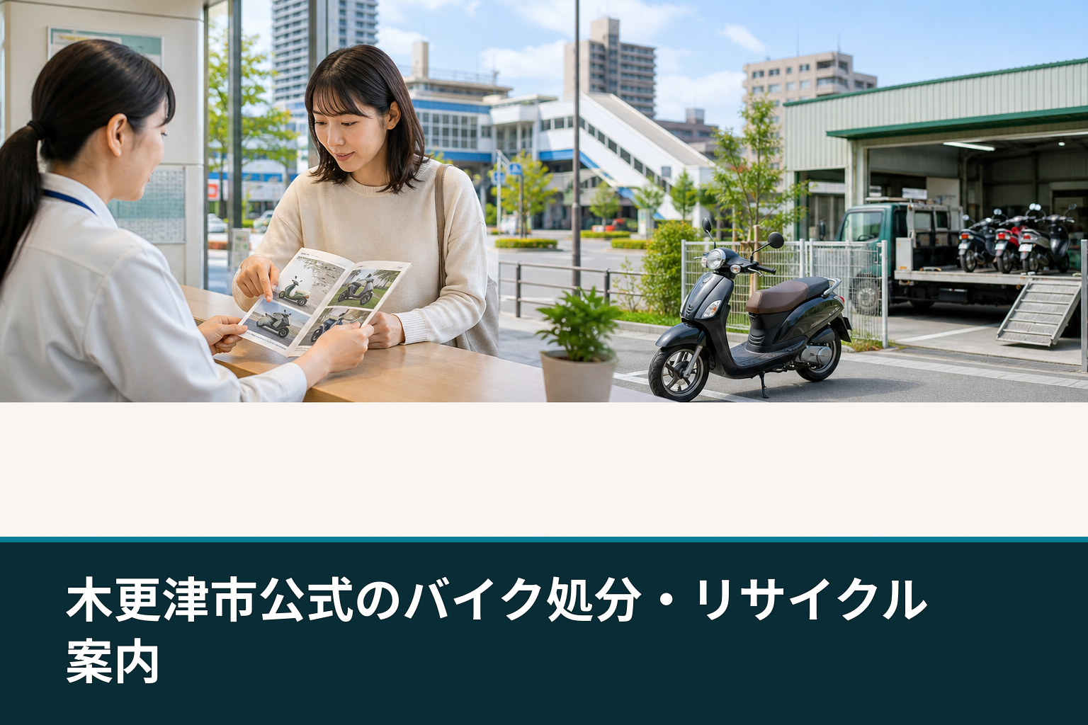 木更津市公式のバイク処分・リサイクル案内
