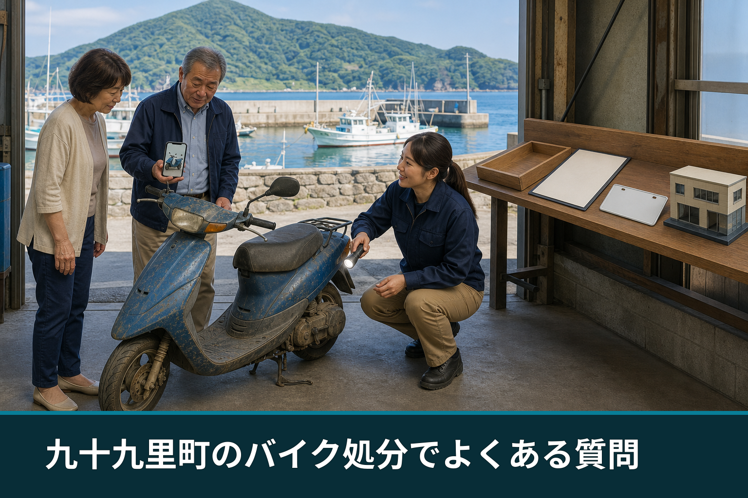 九十九里町のバイク処分でよくある質問