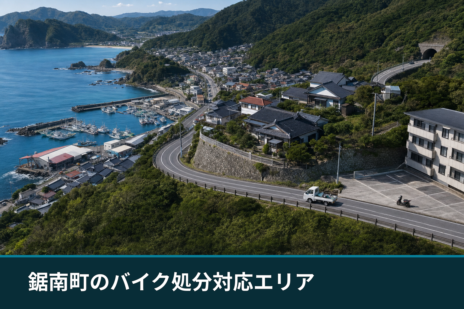 鋸南町のバイク処分対応エリア