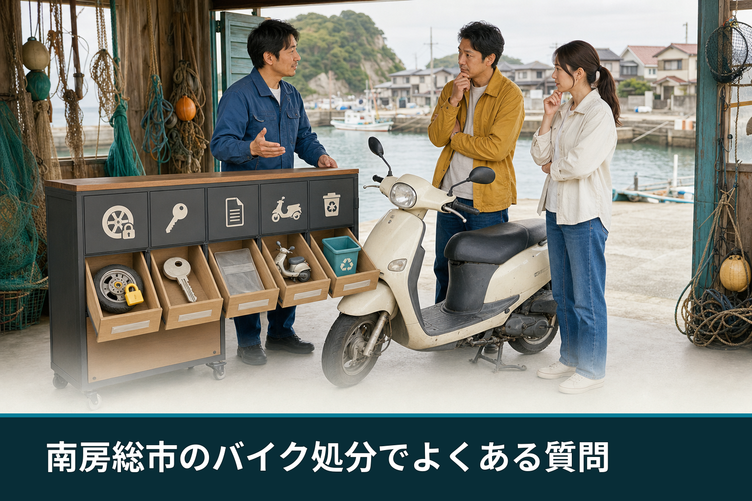 南房総市のバイク処分でよくある質問