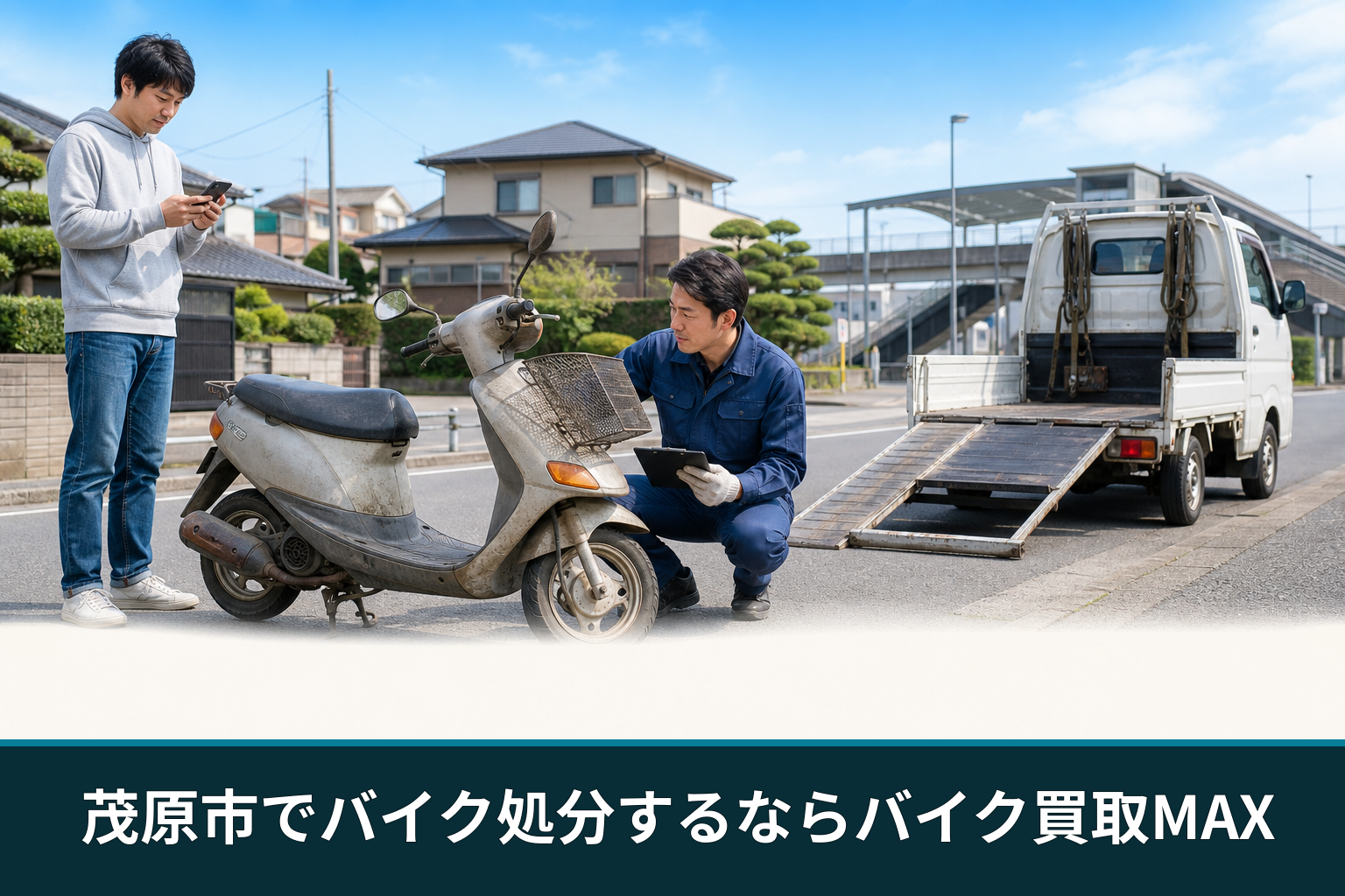 茂原市でバイク処分するならバイク買取MAX
