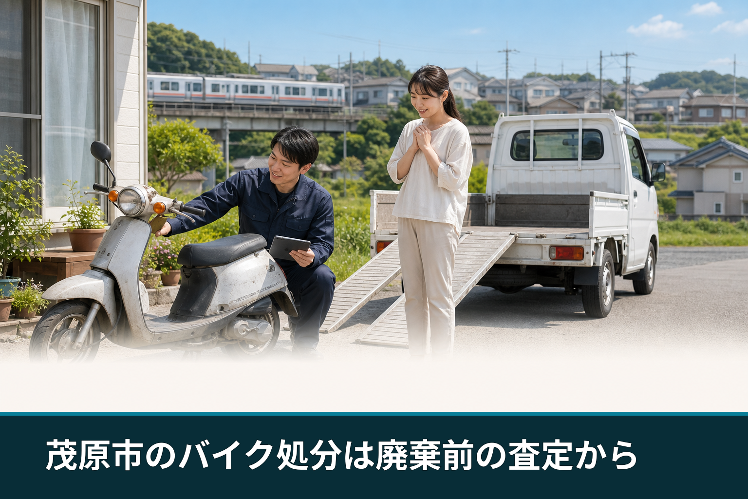 茂原市のバイク処分は廃棄前の査定から