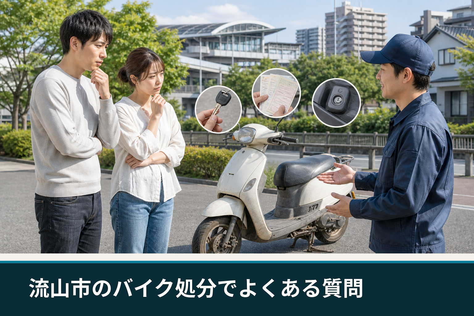 流山市のバイク処分でよくある質問