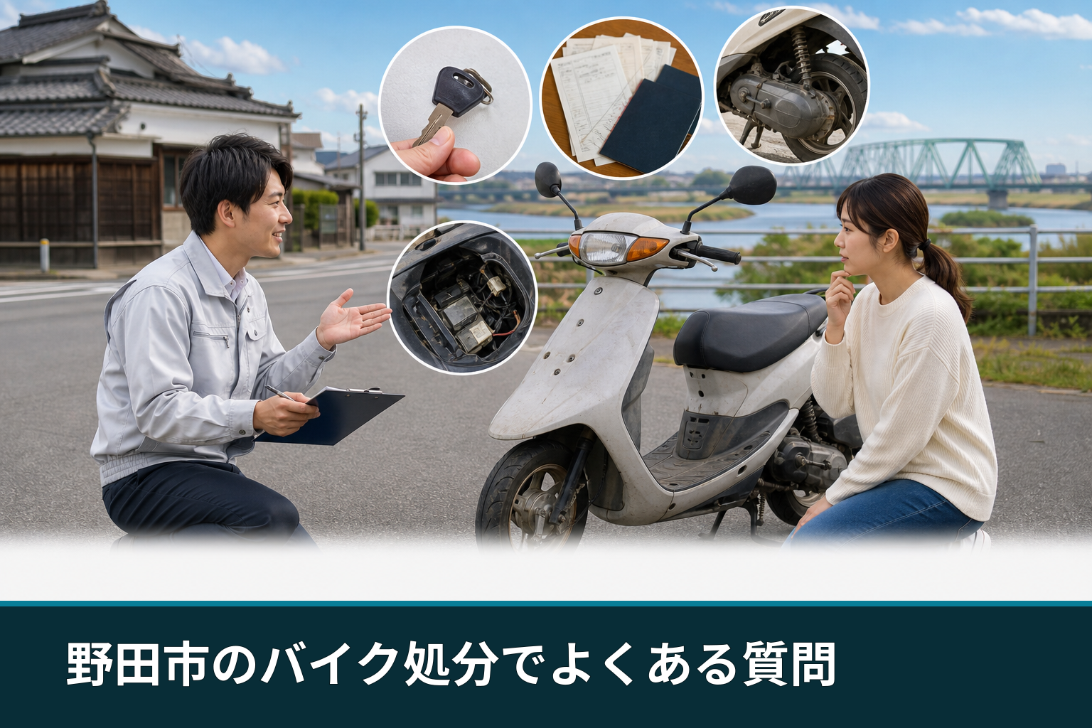 野田市のバイク処分でよくある質問
