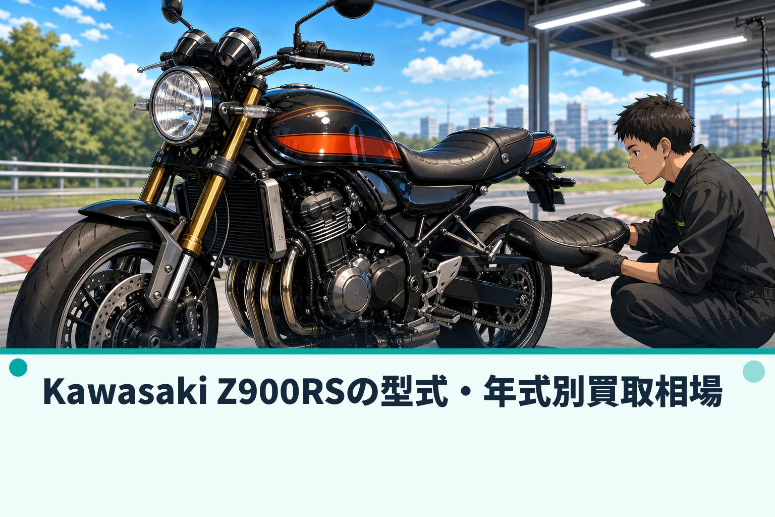 Kawasaki Z900RSの型式・年式別買取相場