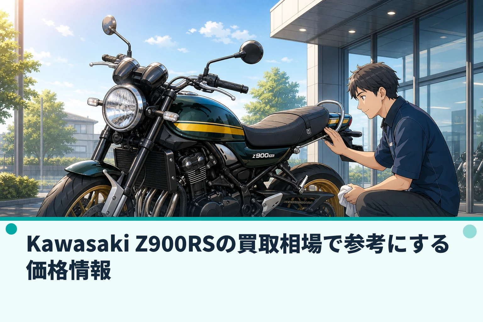 Kawasaki Z900RSの買取相場で参考にする価格情報