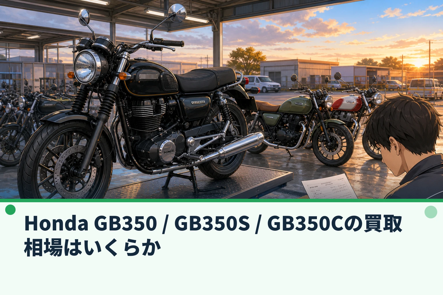 Honda GB350 / GB350S / GB350Cの買取相場はいくらか