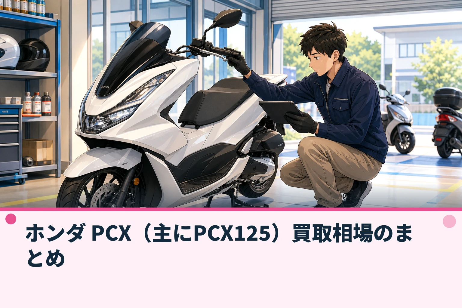 ホンダ PCX(主にPCX125)買取相場のまとめ