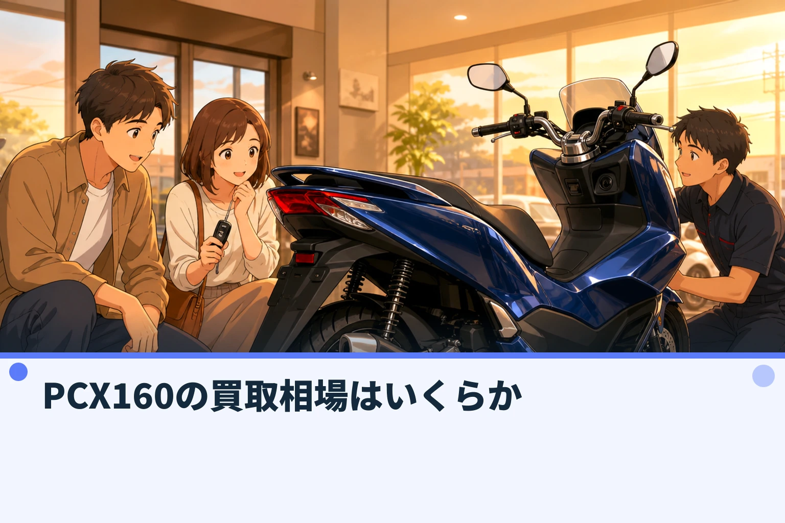 PCX160の買取相場はいくらか