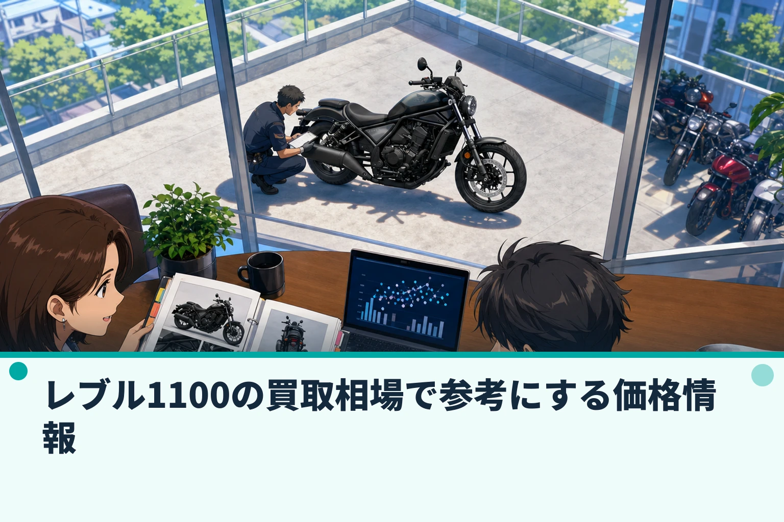 レブル1100の買取相場で参考にする価格情報