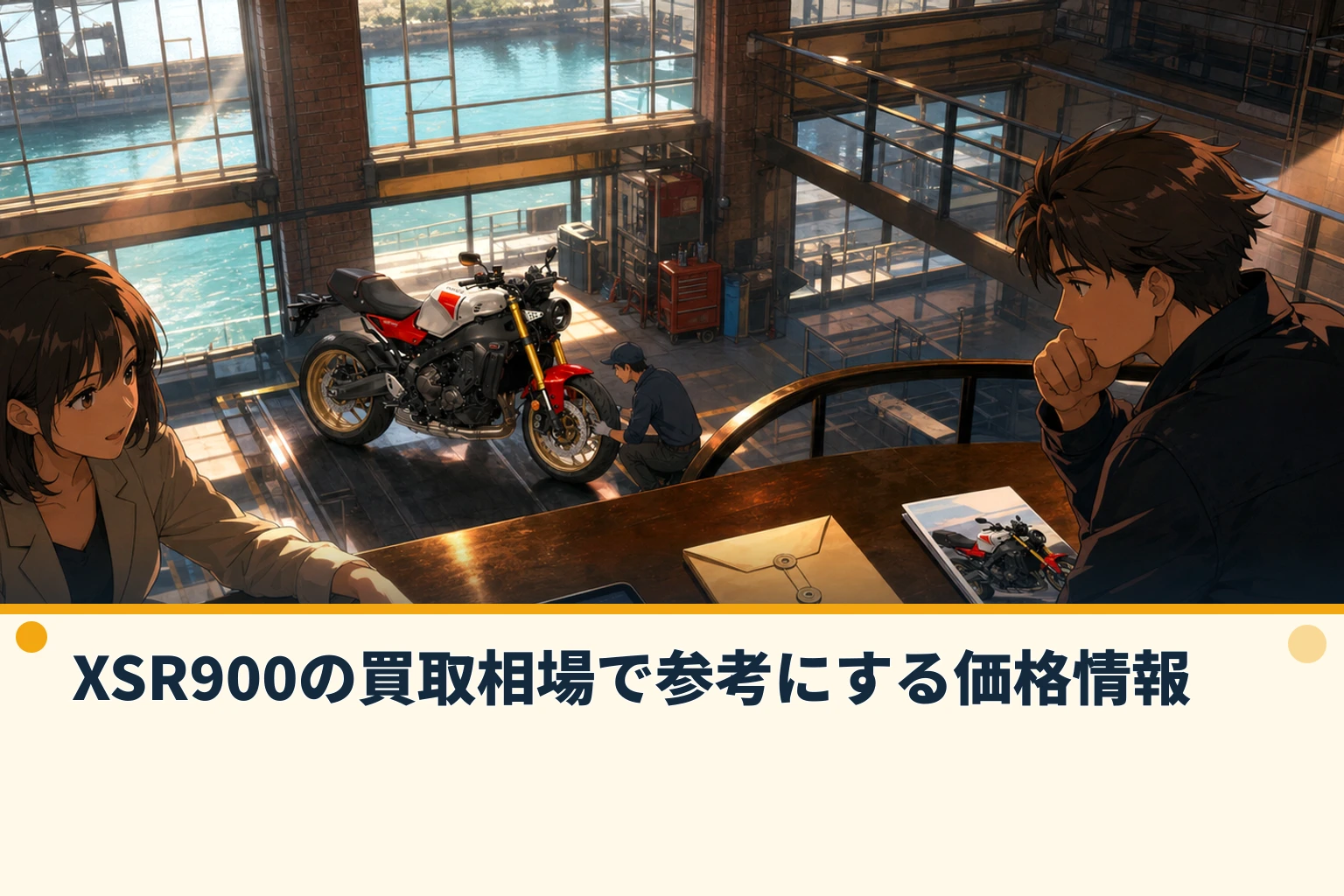 XSR900の買取相場で参考にする価格情報