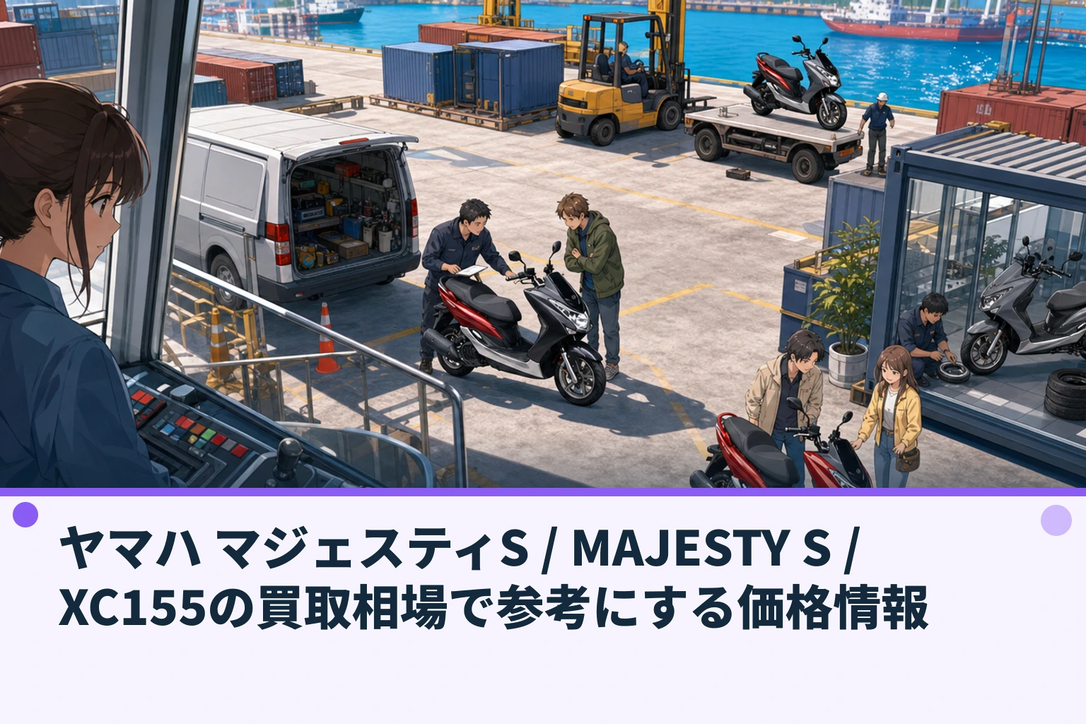 ヤマハ マジェスティS / MAJESTY S / XC155の買取相場で参考にする価格情報